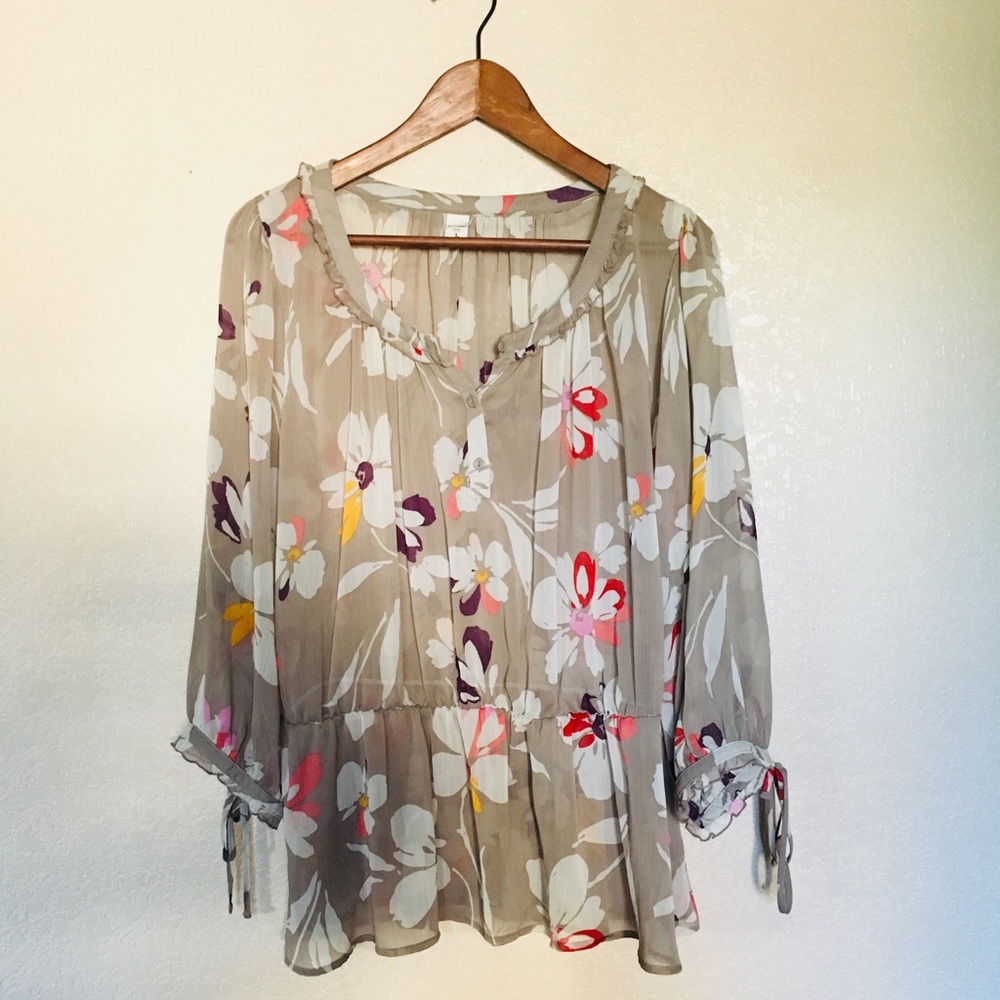 Floral blouse